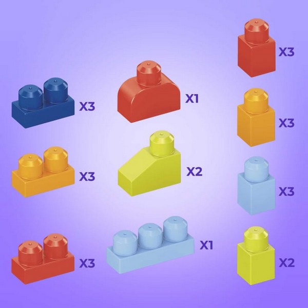 Mega Bloks: Vidám Corgi Kutyus – Építőjáték és Tároló egyben