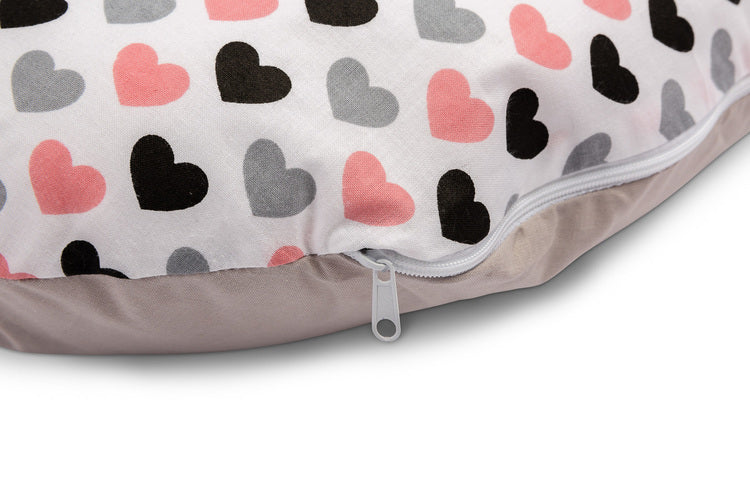 Sensillo Etetőpárna – Szürke szívek