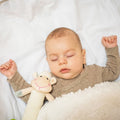 BabyOno Sweet Lambie sípolós plüss bárány rágókával