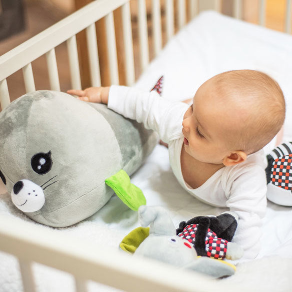 BabyOno C More kontrasztos puha baba labda
