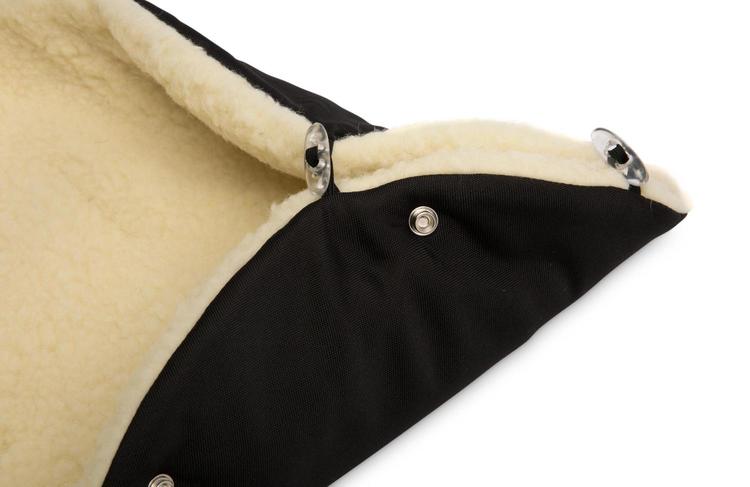 Sensillo Eszkimó Romper Táska – Fekete/Gyapjú