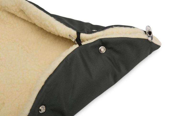 Sensillo Eszkimó Romper Táska – Grafitszürke/Gyapjú