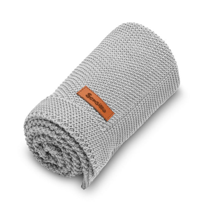 Sensillo Kötött takaró – szürke