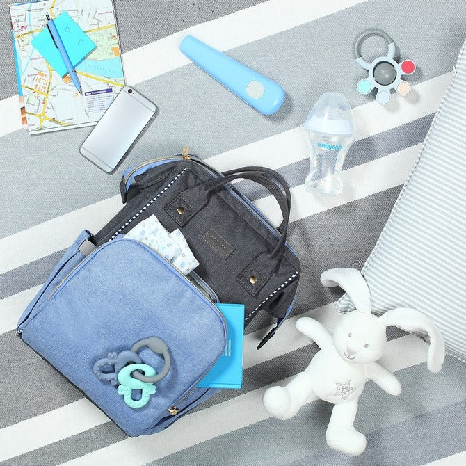 Babyono 488 Ortho rágóka csörgővel