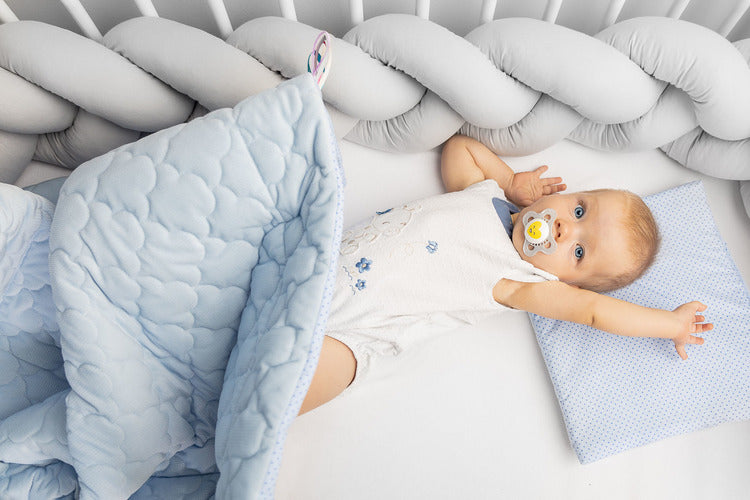 Sensillo Fonott Kiságyvédők 210 cm – Rózsaszín Virágok