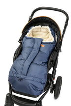 Sensillo Kombinált 3 az 1-ben táska – Sötétkék/Gyapjú