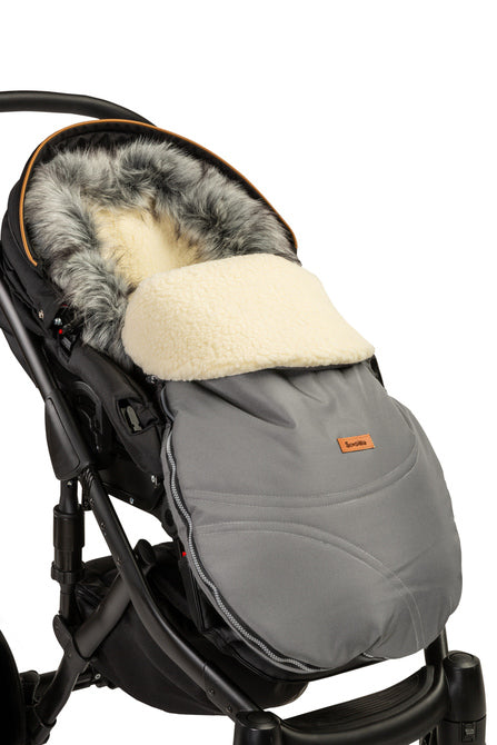 Sensillo Eszkimó Romper Táska – Szürke/Gyapjú