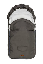 Sensillo Babakocsiba való hálózsák – grafitszürke polár anyagból (95x40)