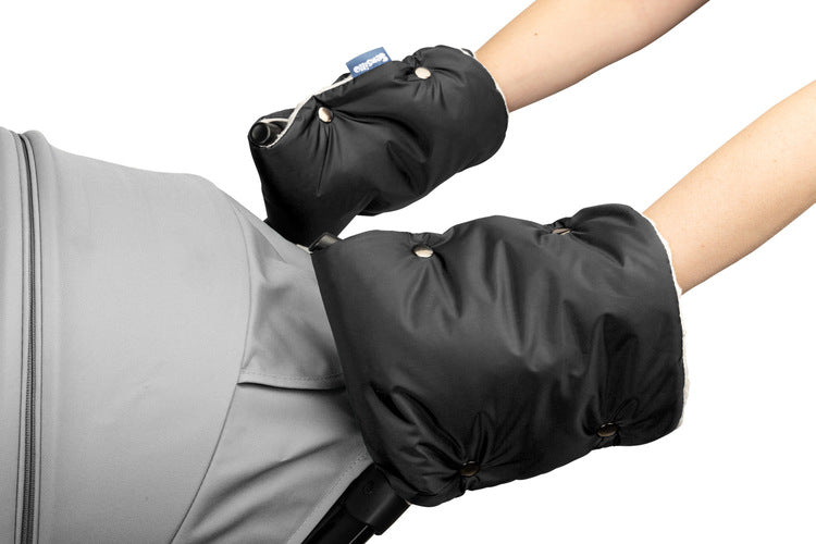 Sensillo Minky kesztyű/muff – fekete