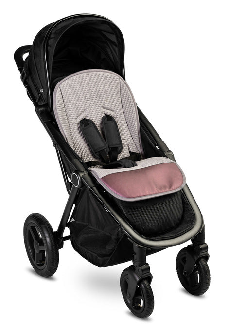 Sensillo Waffle babakocsi bélés - Indie grafitszürke