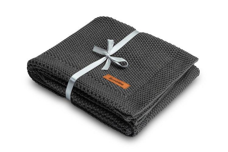 Sensillo Kötött takaró – grafitszürke