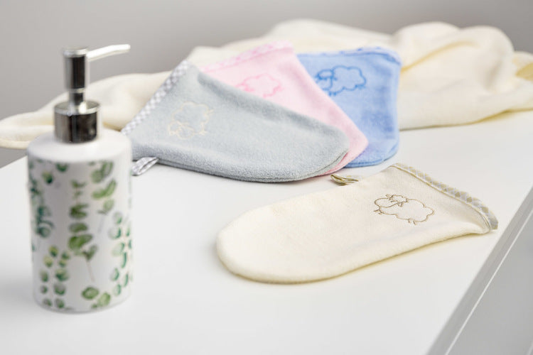 Sensillo Fürdőkesztyű/mosdókesztyű – frottír