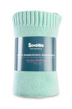 Sensillo Bambusz és pamut takaró – menta