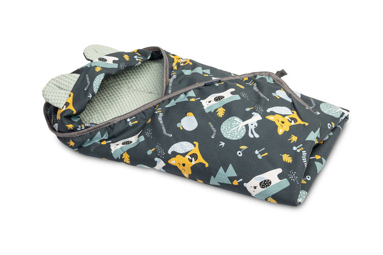 Sensillo Gofris mózeskosár pólya – Clearing Menta