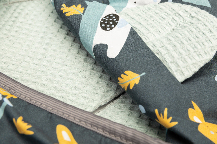 Sensillo Gofris mózeskosár pólya – Clearing Menta