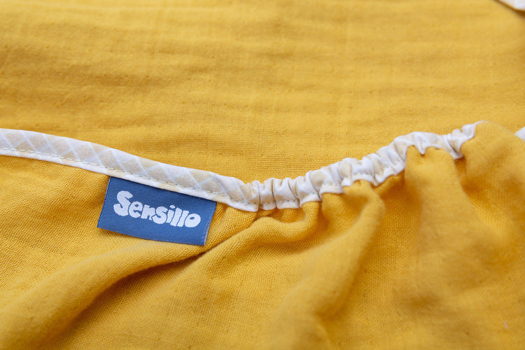 Sensillo Gyerekülés Muszlin Pólya Nyárra – Mustár