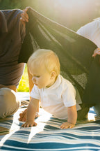 Sensillo Kötött takaró – Kék