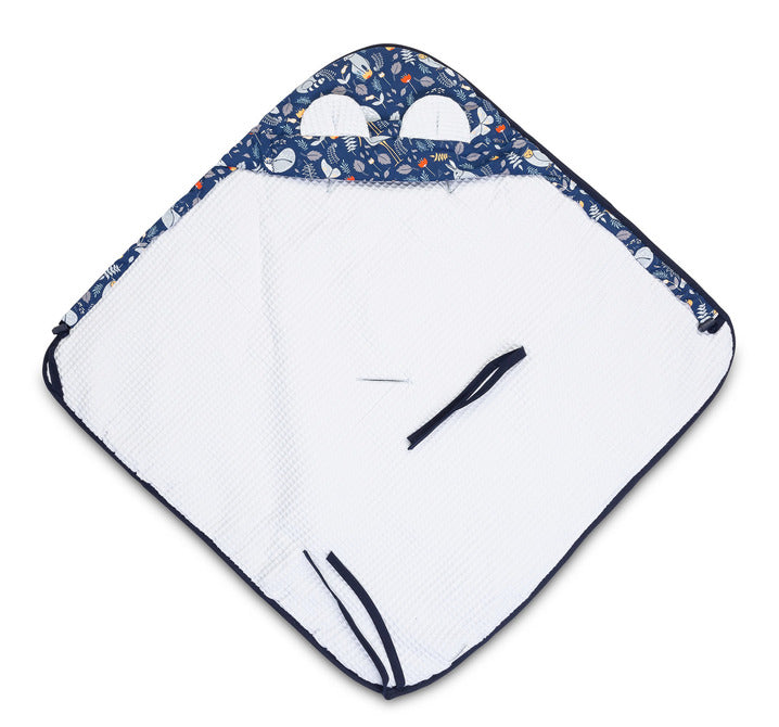 Sensillo Gofris mózeskosár pólya - Animal Land szürke