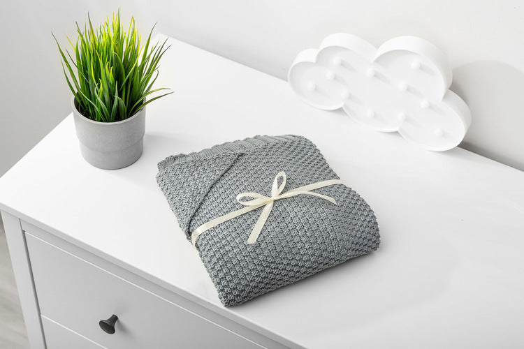 Sensillo Kapucnis Pólya 100% Bambusz Ajándék Grafitszürke