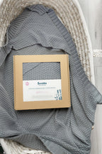 Sensillo Kapucnis Pólya 100% Bambusz Ajándék Grafitszürke