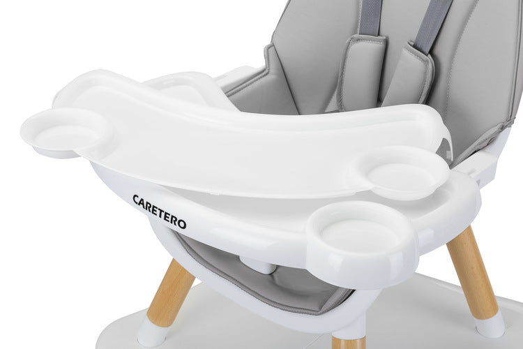 Caretero Etetőszék Tuva szürke