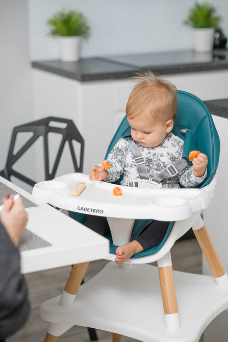 Caretero Etetőszék Tuva sötétzöld