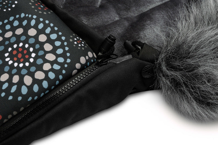 Sensillo Olaf Romper Táska - Rozettás Fekete