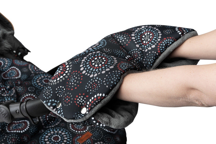 Sensillo Babakocsi-párnázat - Rozettás Fekete