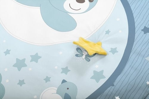 Chicco 3 az 1-ben baba tornaterem kék