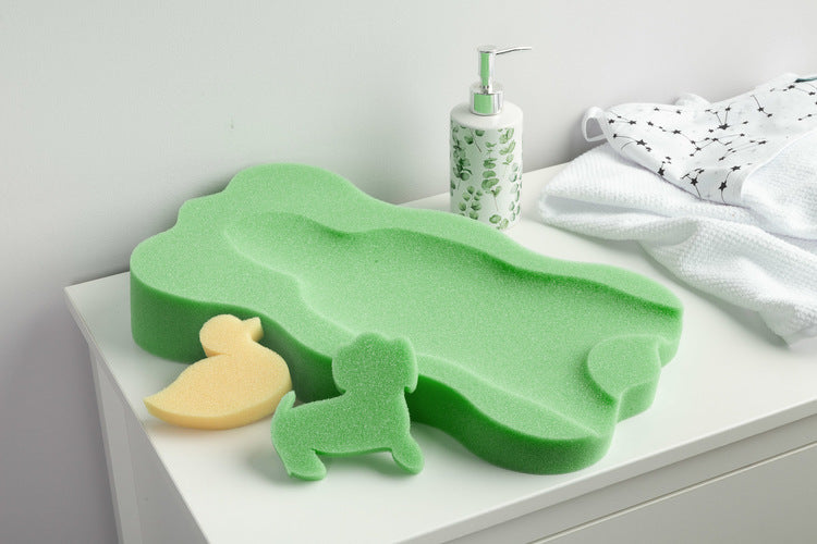 Sensillo Csecsemőknek való fürdőbetét Midi – Zöld