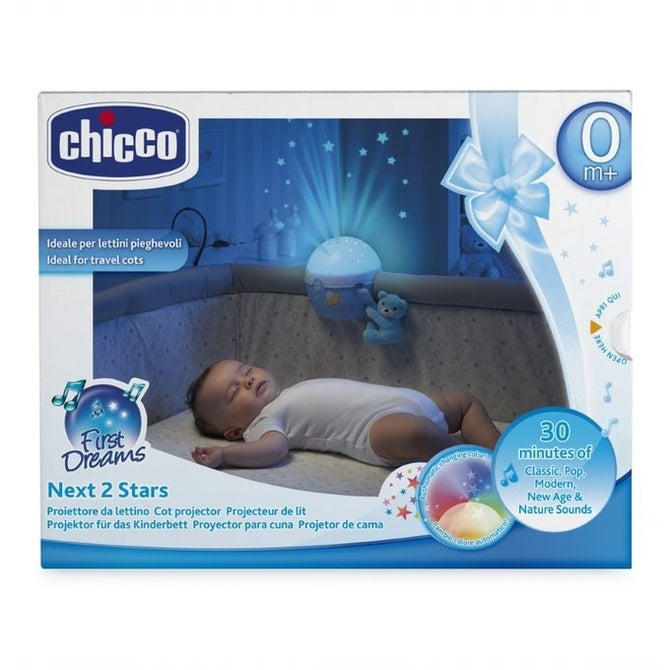 Chicco 062355 Kék színű kiságy projektor