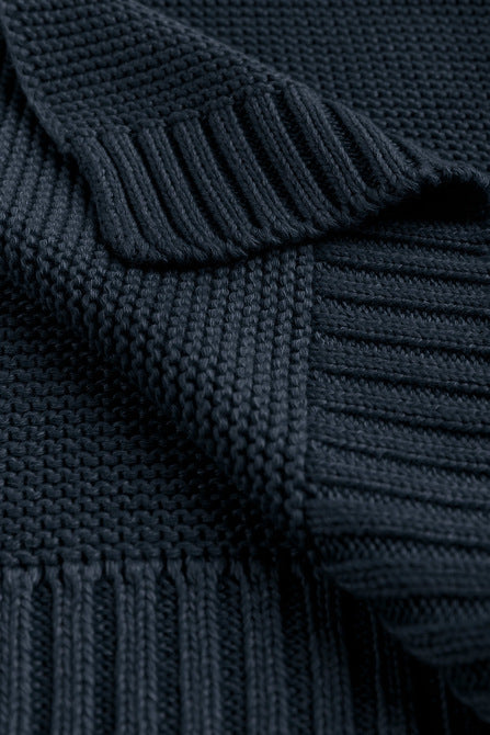 Sensillo Bambusz és pamut takaró – sötétkék