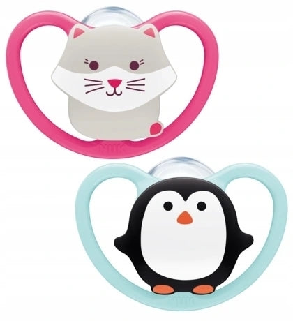 Nuk 739501 Etetőcumi. Szilikon. 18-36 cm-es méret 2 db / doboz