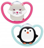 Nuk 739501 Etetőcumi. Szilikon. 18-36 cm-es méret 2 db / doboz