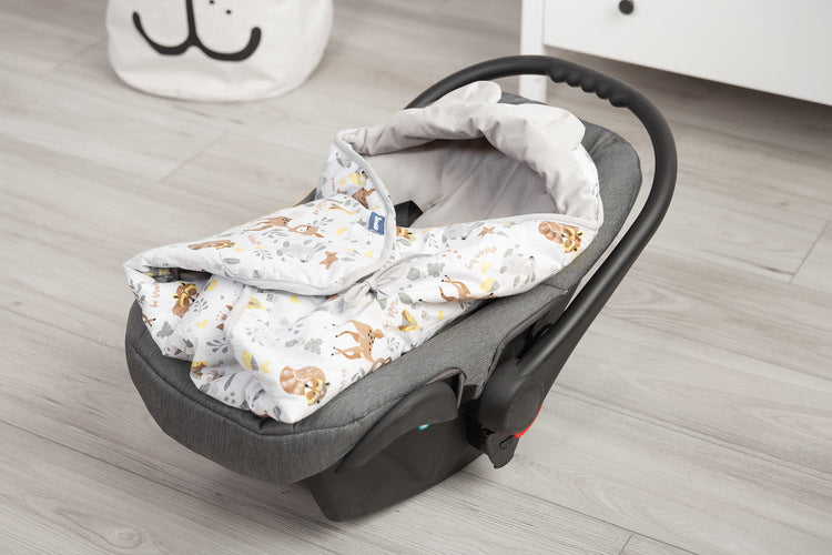 Sensillo Bársony mózeskosár pólya – Fehér Erdei Kaland