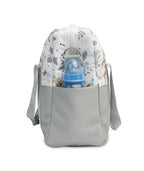 Sensillo Öko bőr babakocsitáska, fehér, erdei kaland