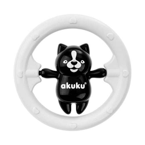 Akuku fekete-fehér baba csörgő