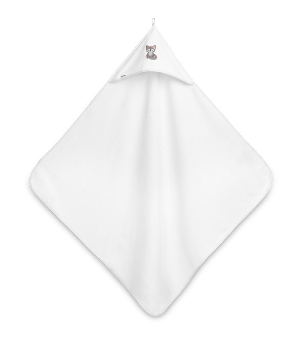 Sensillo Frottír fürdőhuzat 100x100 Fehér Farkas