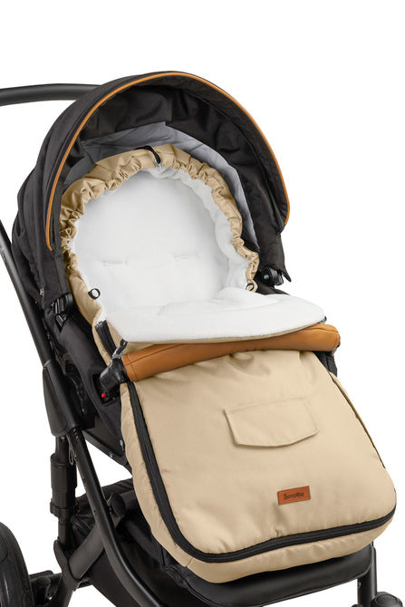 Sensillo Babakocsiba való hálózsák – Cappuccino Polár (95X40)