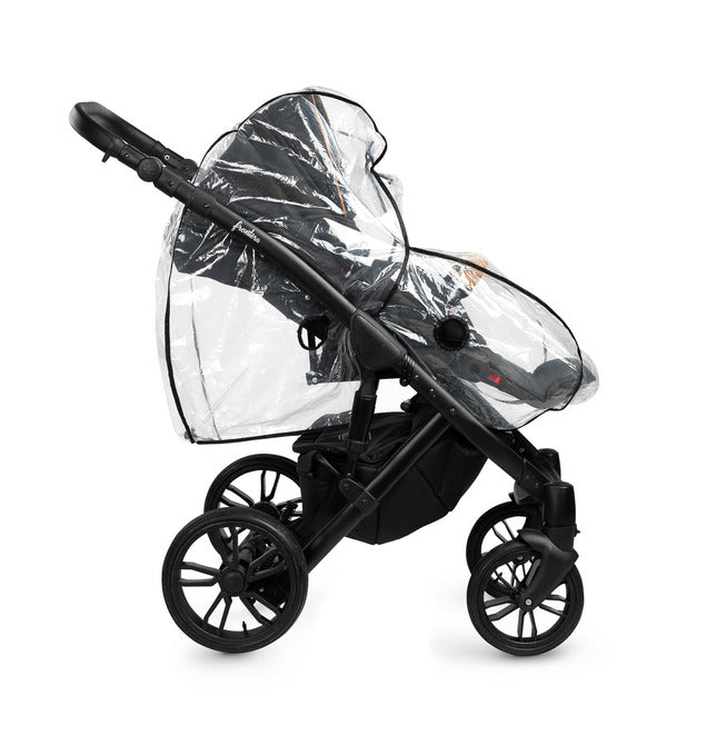 Caretero Accessories Esővédő babakocsikhoz osztott fogantyúval