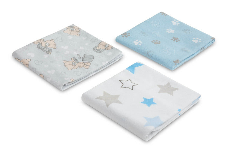 Sensillo Viaszosvászon pelenka fiúnak (3 db)