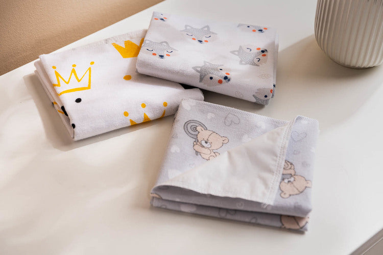 Sensillo Viaszosvászon pelenkás lány (3 db)