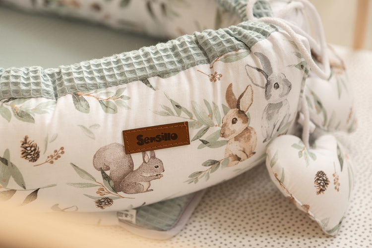 Sensillo Gofrifészek/Babagubó - Szarvasok Menta + Párna