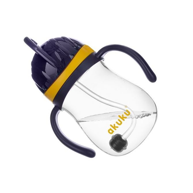 Akuku A0165 Súlyozópohár Szívószál Kék/Sárga