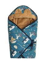 Sensillo Bársony Mózeskosár Pólya – Karamell Macik