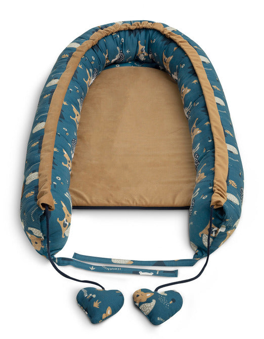 Sensillo Bársony Babafészek/Babagubó – Karamell Macik + Párna