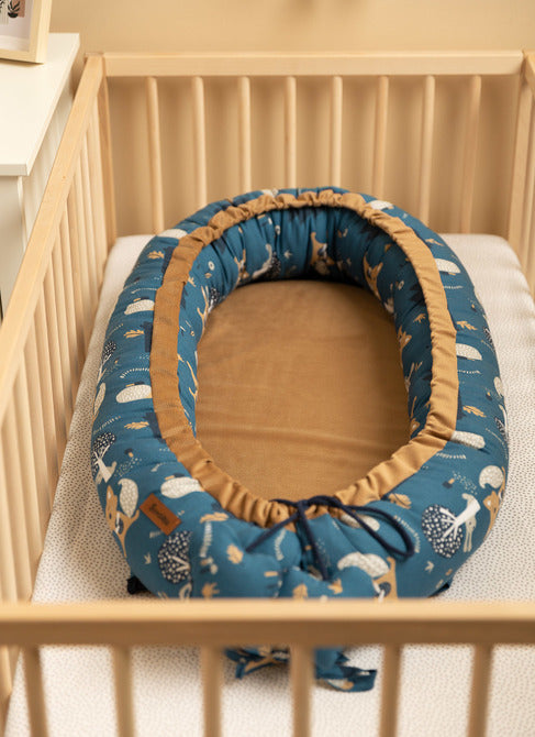 Sensillo Bársony Babafészek/Babagubó – Karamell Macik + Párna