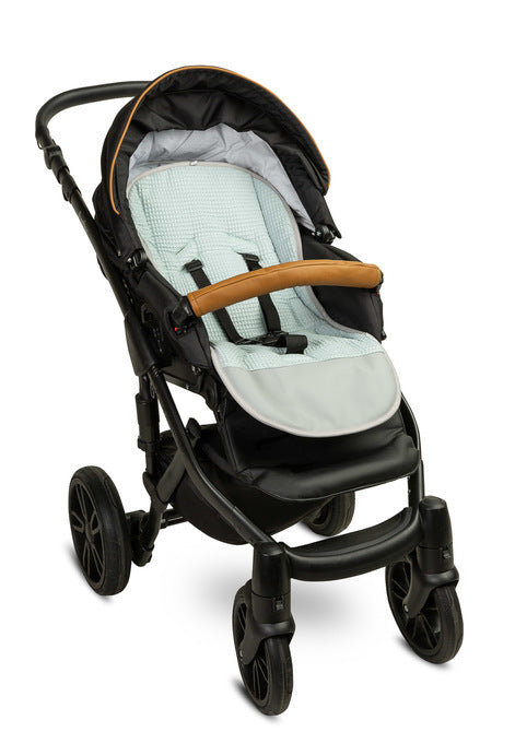 Sensillo Waffle babakocsi bélés - Deers Menta