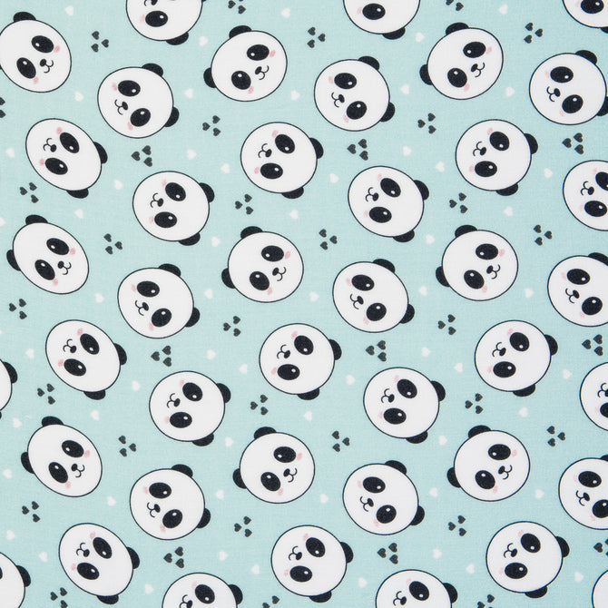 0309 Bambusz pelenka 30X30 Panda Menta