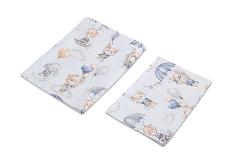 Sensillo 2 elemes pamut ágyneműhuzat "Flight In Clouds"